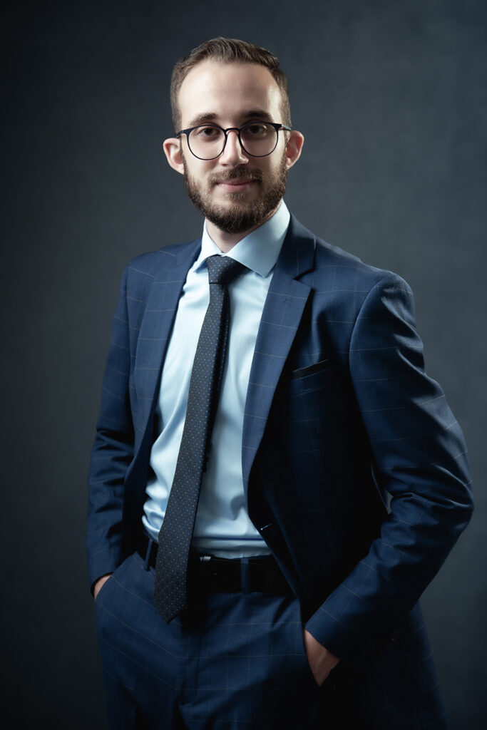 Foto de retrato masculino com postura